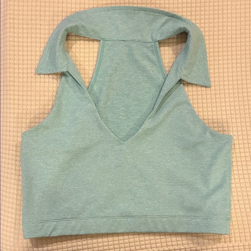Outdoor Voices Light Green Crop Top